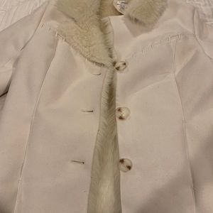 Coldwater Creek faux fur/shearling jacket.